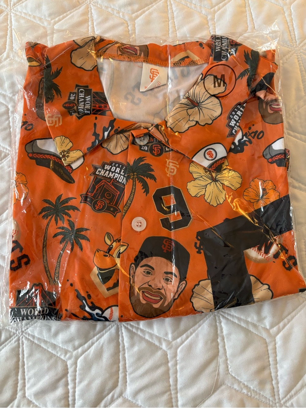 NEW Brandon Belt Aloha button down shirt (M)